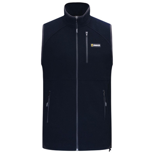 Midnight Swazi Mens Sherpa Vest