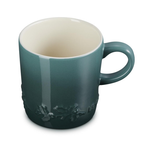 Le Creuset Stoneware Holly Cappuccino Mug