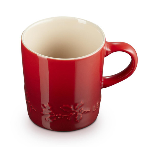 Le Creuset Stoneware Holly Cappuccino Mug