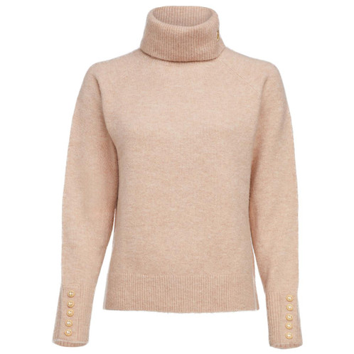 Light Camel Holland Cooper Womens Tori Knit Jumper
