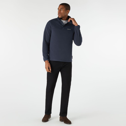  Musto Mens Nautic Polartec Snap Pullover Fleece