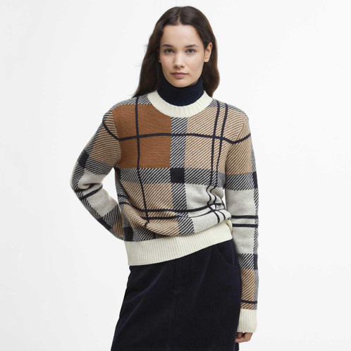 Mutli Barbour Womens Brigitte Knitted Jumper