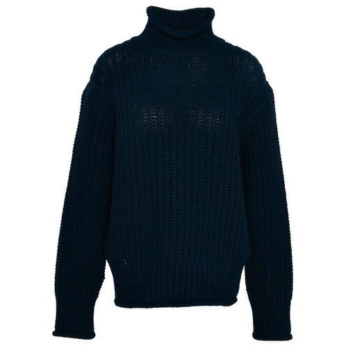 Navy Barbour Womens Rockcliffe Knitted Jumper