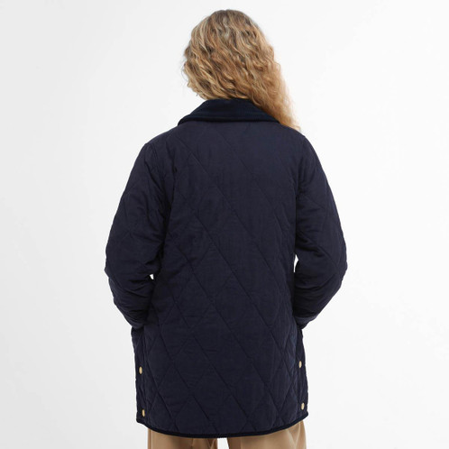 Barbour Womens Cornelia Quilt Jacket Model Back