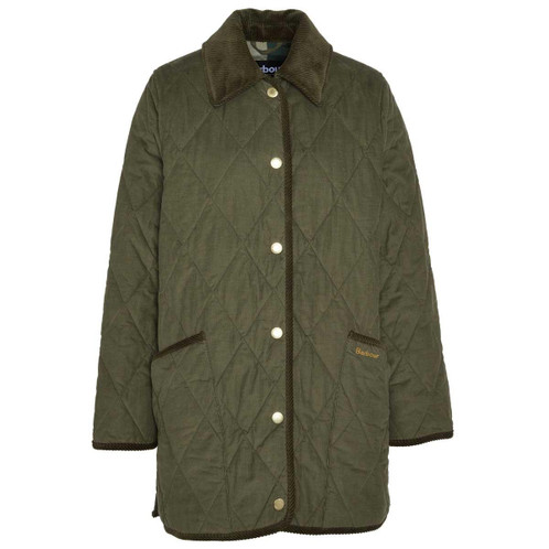 Green Barbour Womens Cornelia Quilt Jacket