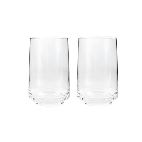 Denby Contemporary Clear Large Tumbler Set of 2