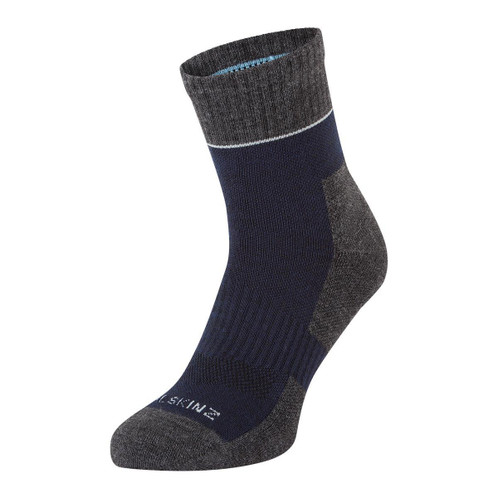 Navy Sealskinz Morston Quick Drying Ankle Socks