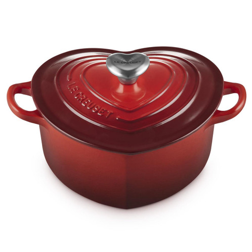 Le Creuset 20cm Cast Iron Heart Casserole Dish