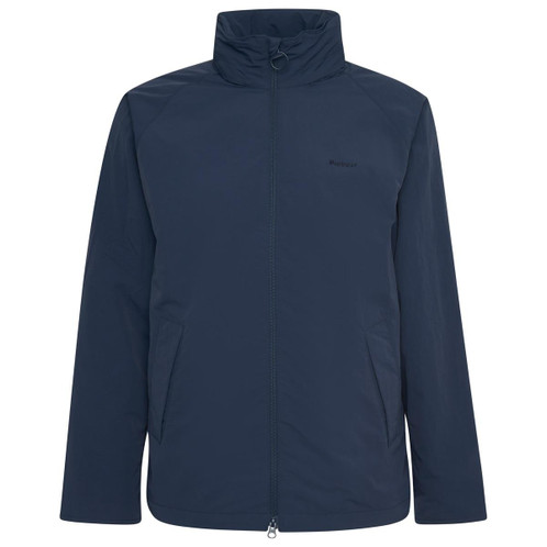Navy Barbour Mens Keld Showerproof Jacket