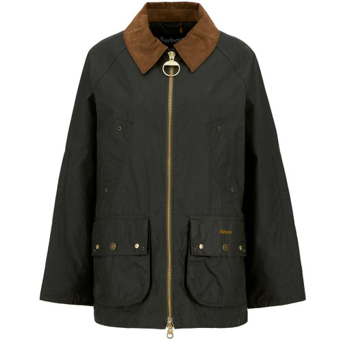 Archive Olive/Ancient Tartan Barbour Womens Raelynn Wax Jacket Archive Olive/Ancient Tartan Barbour Womens Raelynn Wax Jacket