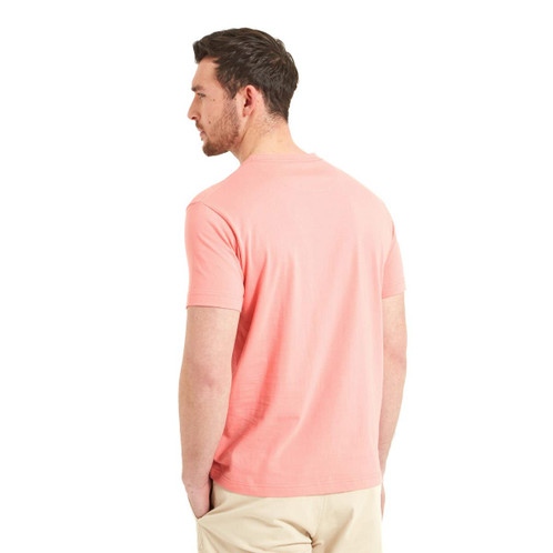 Flamingo Schoffel Mens Trevone T-Shirt On Model Rear
