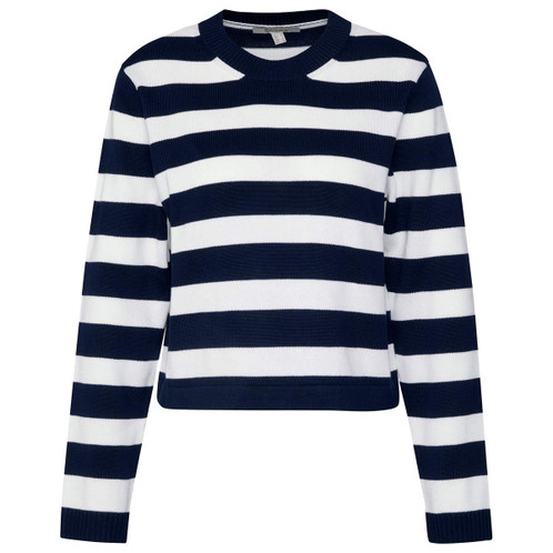Navy Barbour Womens Bronya Knitted Jumper