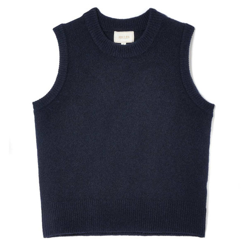 Navy Joules Womens Holly Knitted Vest