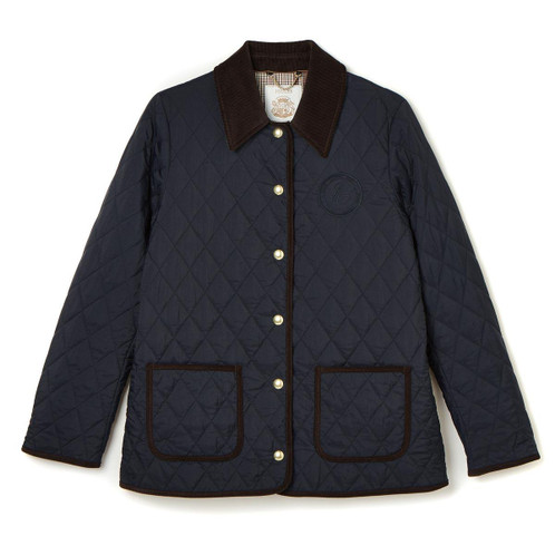 Navy Joules Womens Quinn Quilt Jacket