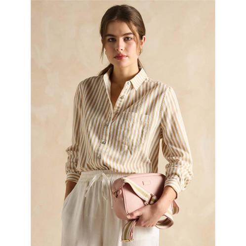 Pale Pink Joules Trent Cross Body Bag On Model Detail