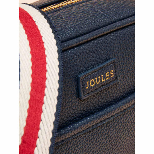 Navy Joules Trent Cross Body Bag Detail View