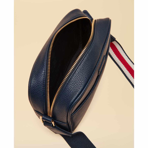 Navy Joules Trent Cross Body Bag Interior View