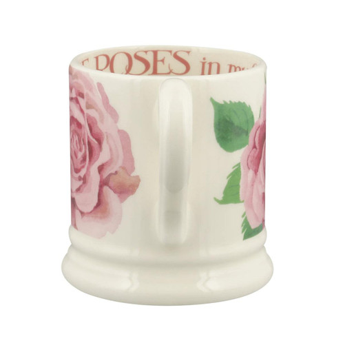 Emma Bridgewater Roses All My Life Set of 2 Half Pint Mugs Boxed