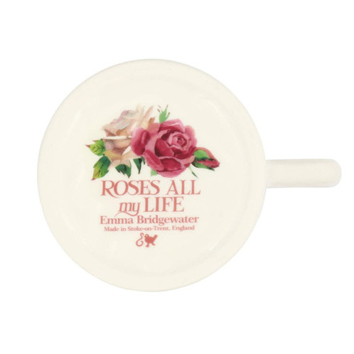 Emma Bridgewater Roses All My Life Set of 2 Half Pint Mugs Boxed