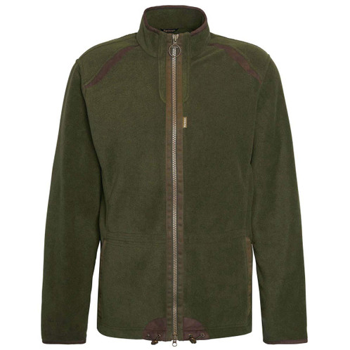 Forest Barbour Mens Langdale Fleece Jacket