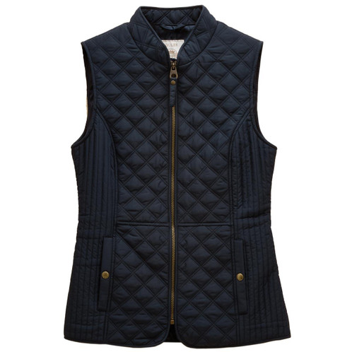 Navy Joules Minx Womens Quilted Gilet