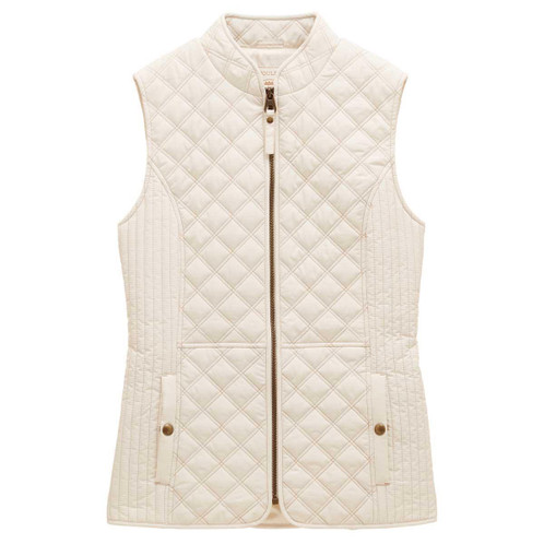 Cream Joules Minx Womens Quilted Gilet