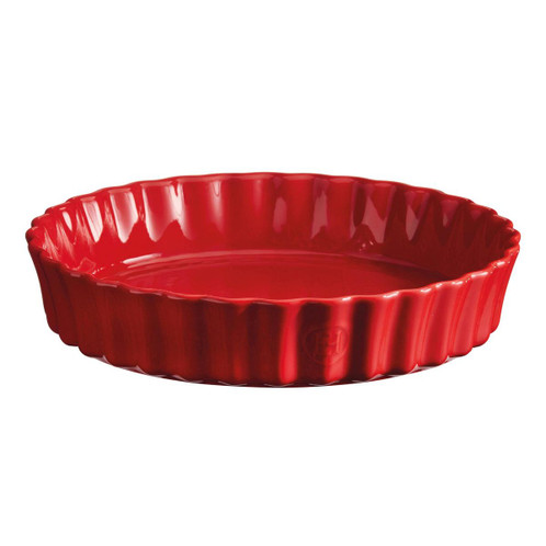 Burgundy Emile Henry Deep Flan Dish 24cm