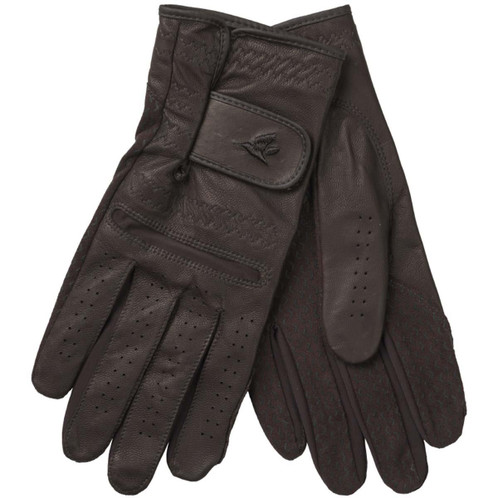 Chocolate Torte Seeland Mens Aim Leather Shooting Gloves Detail
