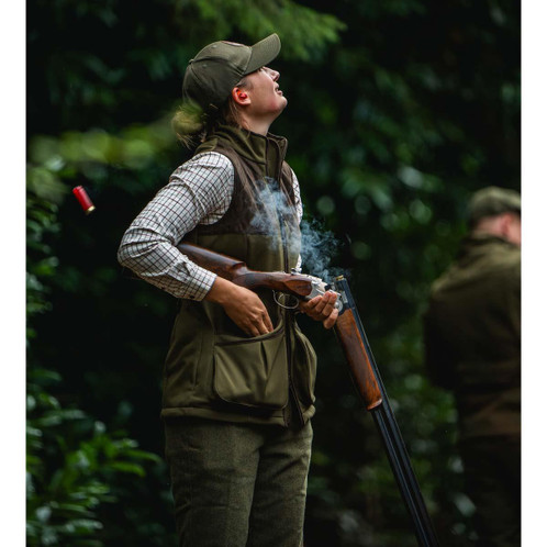 Light Pine Seeland Womens Wenlock Faye Shooting Waistcoat Lifestyle