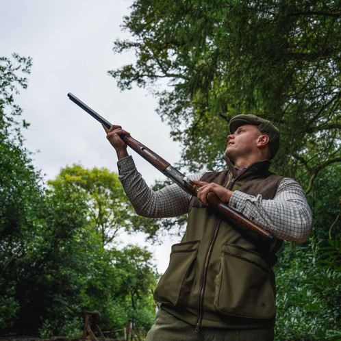 Light Pine Seeland Mens Wenlock Shooting Waistcoat Lifestyle