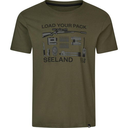 Grape Leaf Seeland Mens Packing T-Shirt