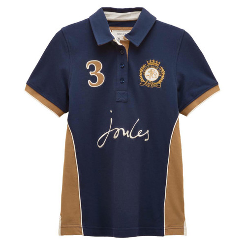 Navy Joules Beaufort Womens Polo Shirt