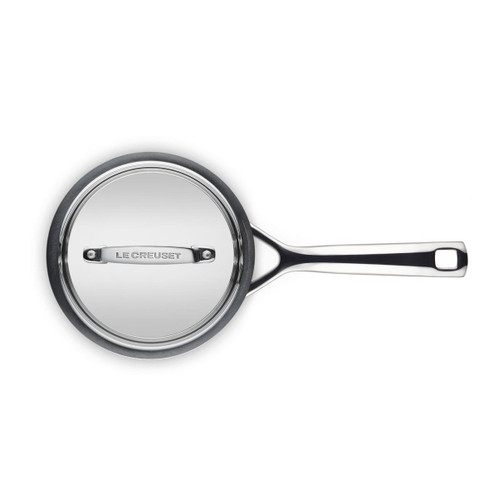 Le Creuset 3 Ply Stainless Steel 14cm Saucepan with Lid