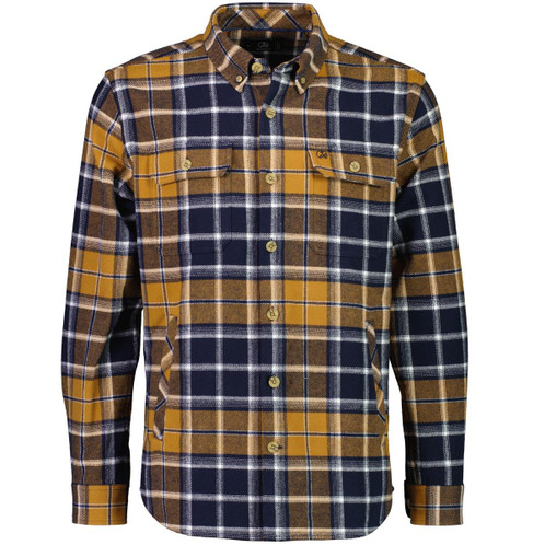 Tan Swanndri Mens Pencarrow L/S Shacket