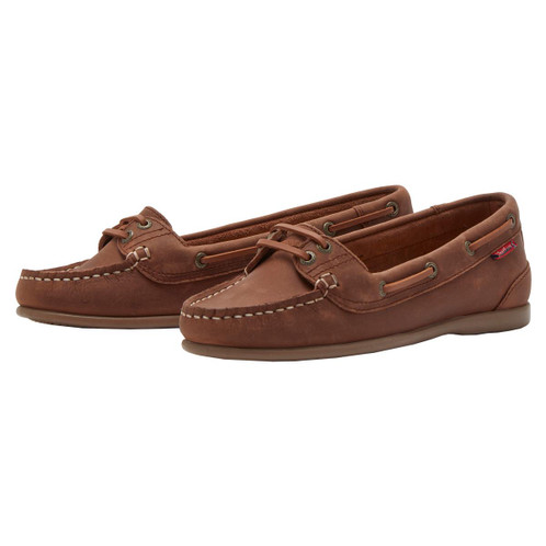 Tan Chatham Womens Payar Deck Shoe