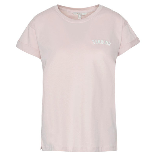 Primrose Pink Barbour Womens Kenmore T-Shirt