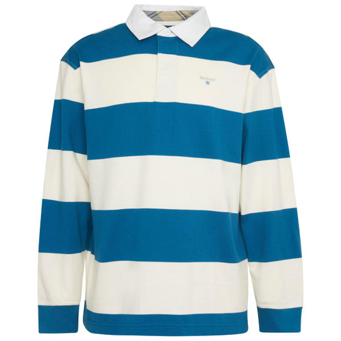 Midnight Barbour Mens Broome Rugby Shirt
