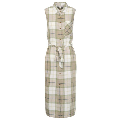 Rosemary Tartan Barbour Womens Agnes Midi Dress