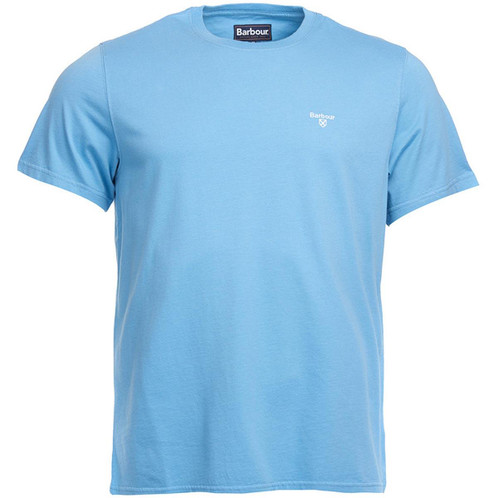 Blue Barbour Mens Sports Tee