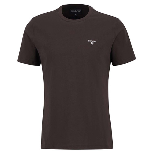 Dark Oak Barbour Mens Sports Tee