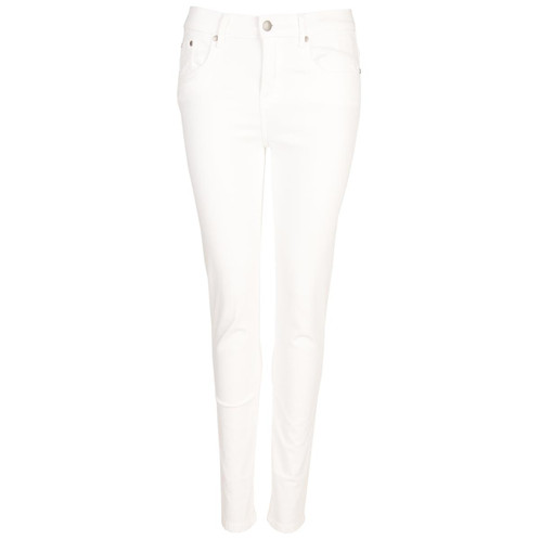 White Barbour Womens Essential Slim Trousers