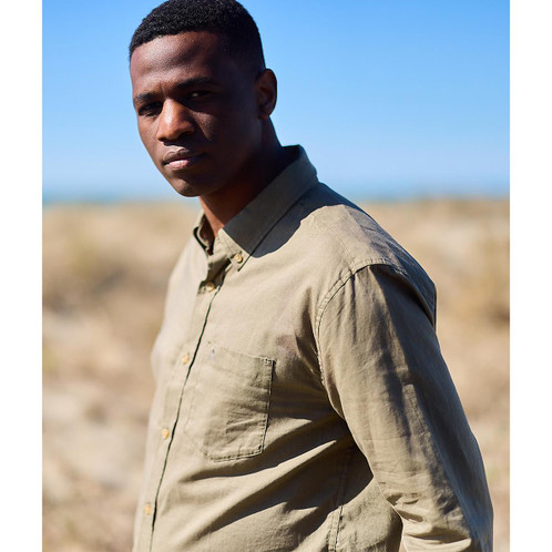 Olive Swanndri Mens Ward Shirt Lifestyle