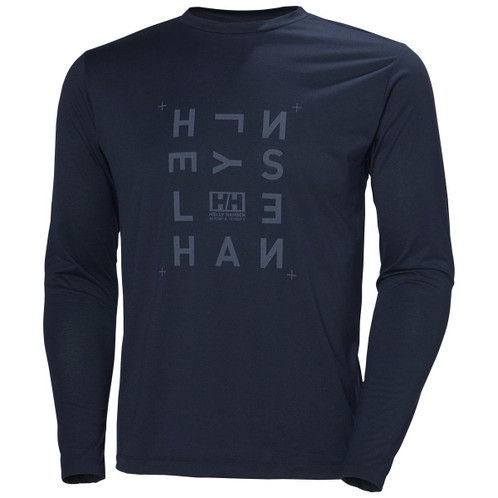 Helly Hansen Mens Skog Graphic Long Sleeve Tee