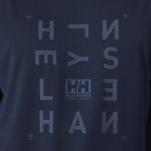 Helly Hansen Mens Skog Graphic Long Sleeve Tee