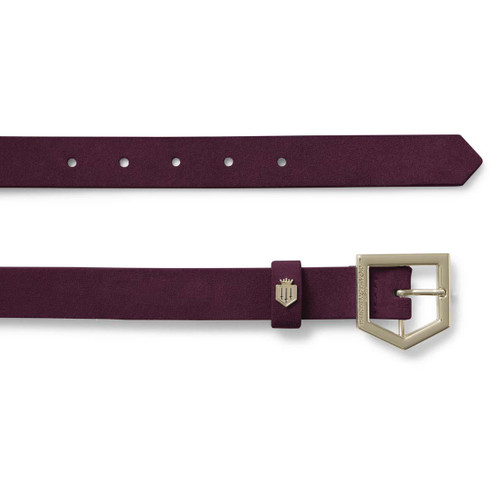 Elderberry Suede Fairfax & Favor Womens Sennowe Belt