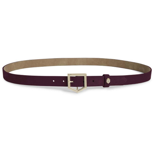 Elderberry Suede Fairfax & Favor Womens Sennowe Belt Closed