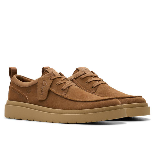 Cola suede Clarks Mens Polden Moc Shoe