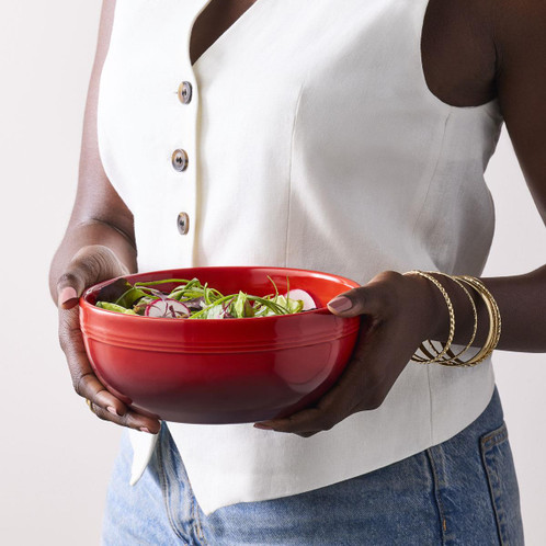 Le Creuset Stoneware Coupe Serving Bowl