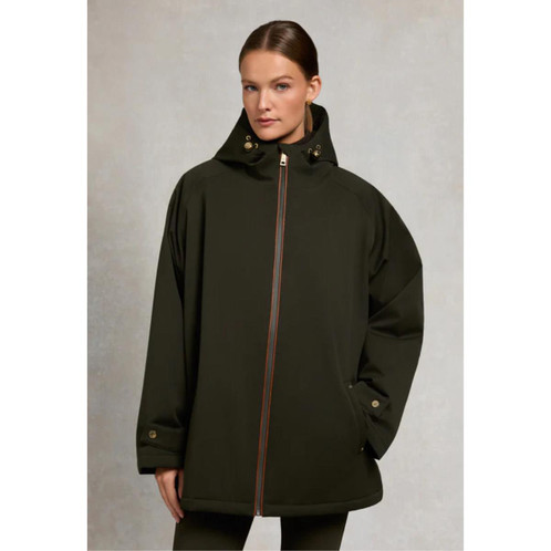 Khaki Holland Cooper Womens One Size Waterproof Jacket