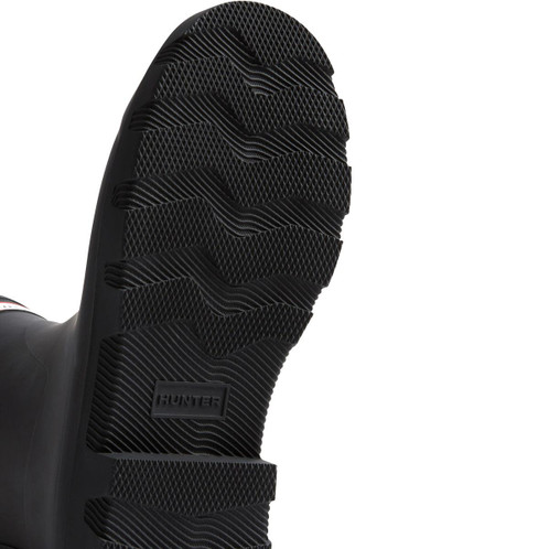 Black Hunter Mens Downpour Short Boot Sole